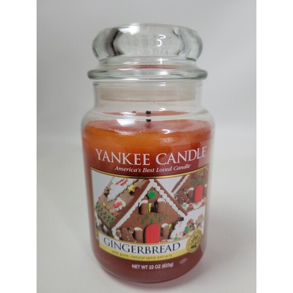 Yankee‎ Candle Gingerbread 22oz (slightly burned) - Picture 1 of 4